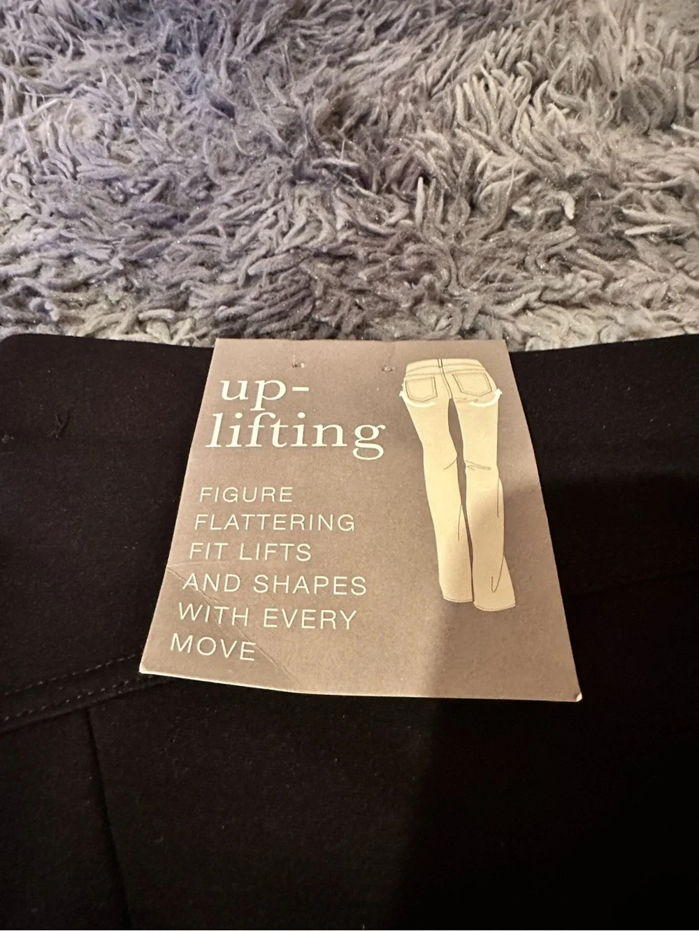Women's Black Pull-On Stretch Leggings